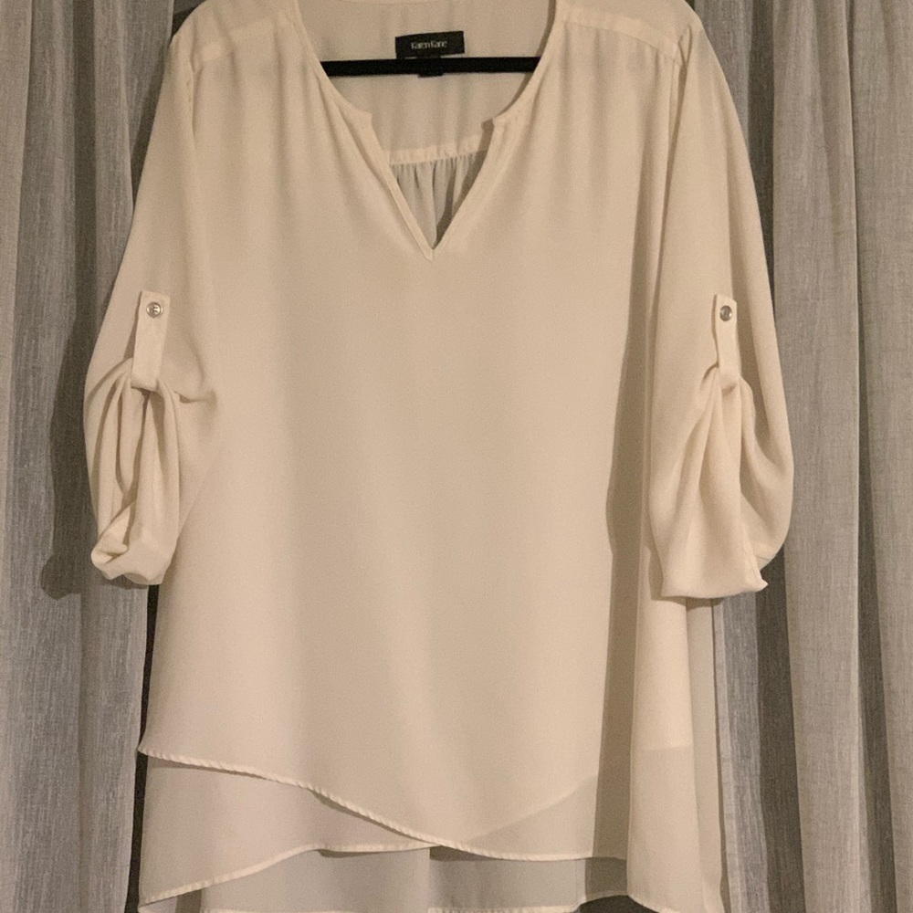 Karen Kane Cream tunic